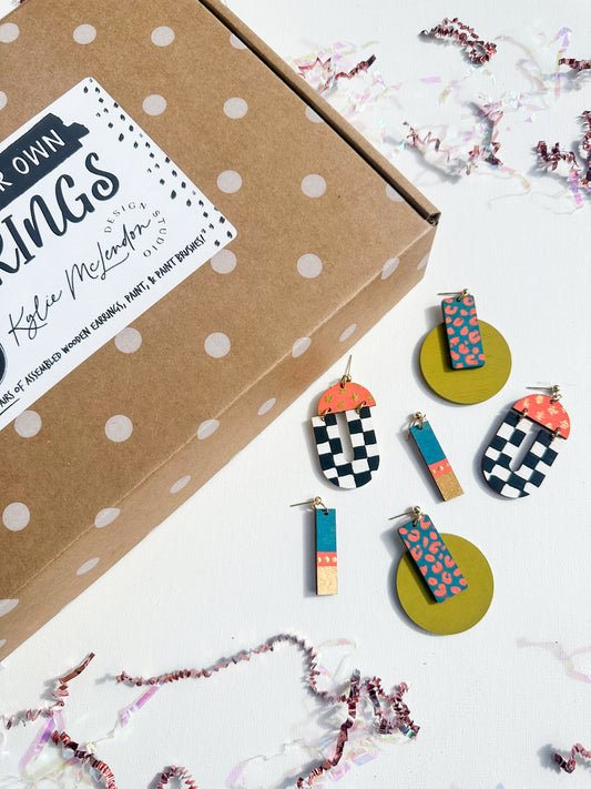 KMDS Paint Your Own Earring Kit